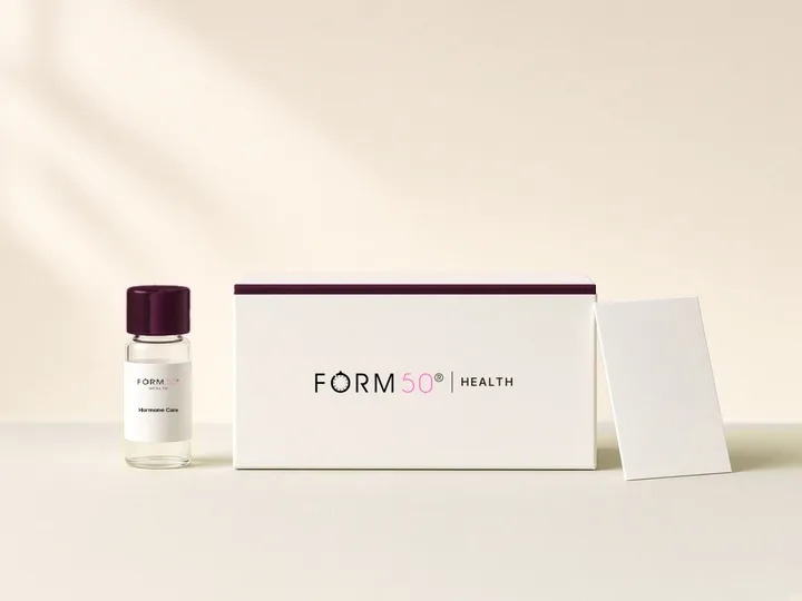 Digital render of the FORM50 Health shipping box